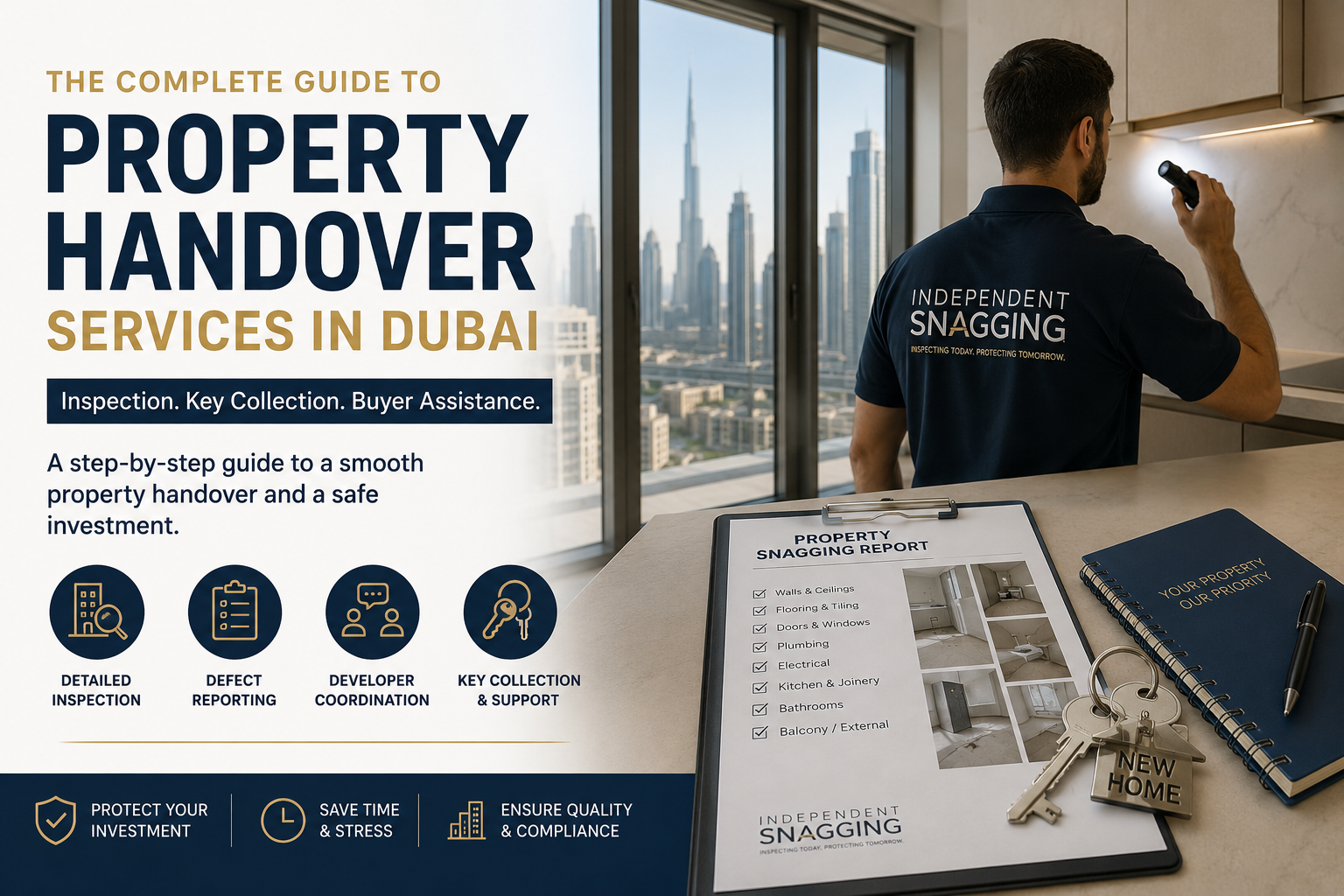 Handover Inspection in Dubai: Property Snagging Inspection & Buyer Checklist